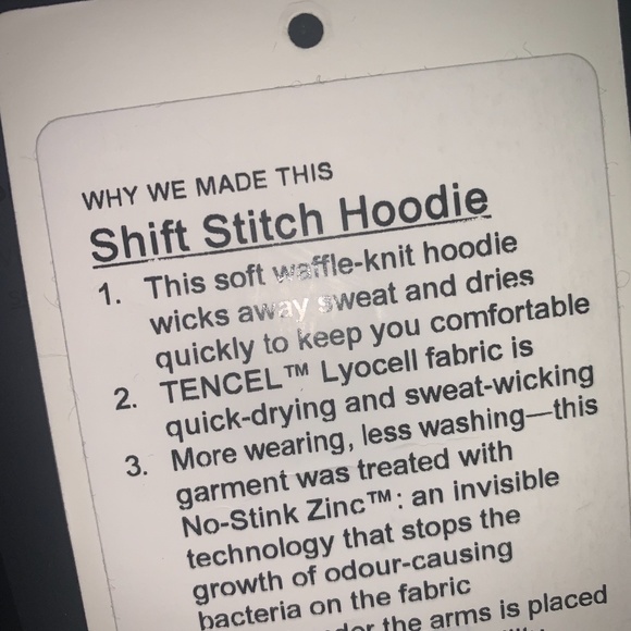 ❌SOLD❌Lululemon Men's Shift Stitch Hoodie Yoga - Picture 5 of 5